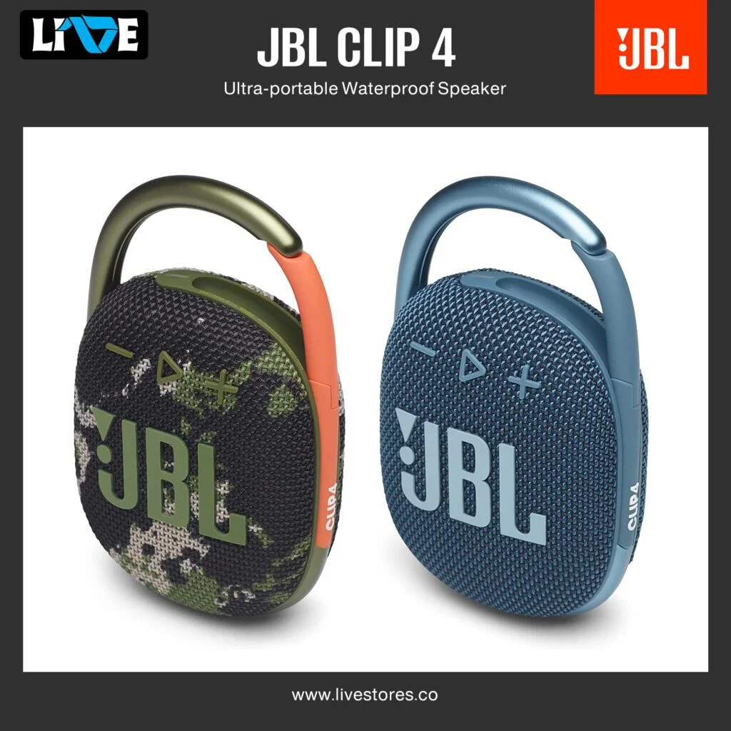 JBL Clip 4 Bluetooth speaker Camouflage – Live Stores