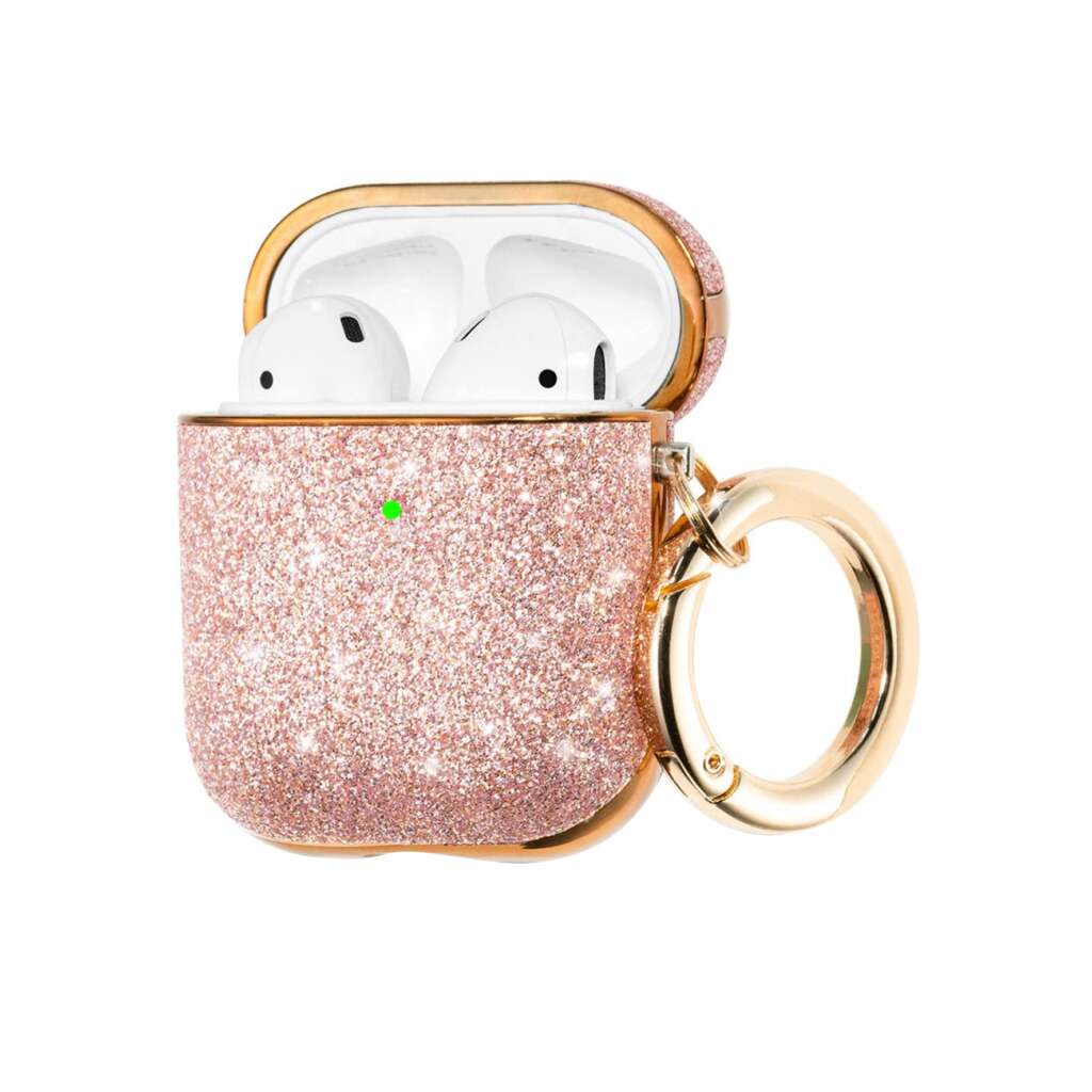 Glitter-protection-case-for-AirPods-2-Rose-Gold-LiveStores