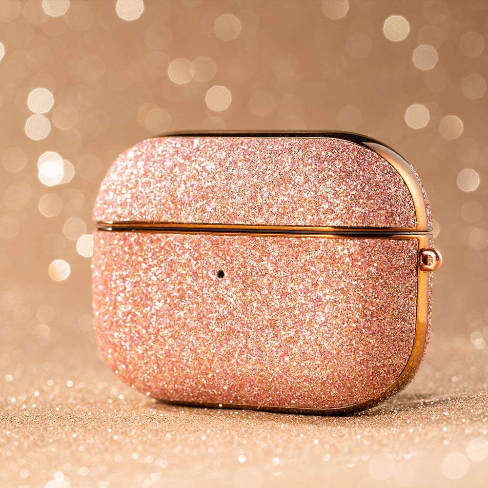 Glitter-protection-case-for-Airpods-pro-rose-gold-Glory=Style