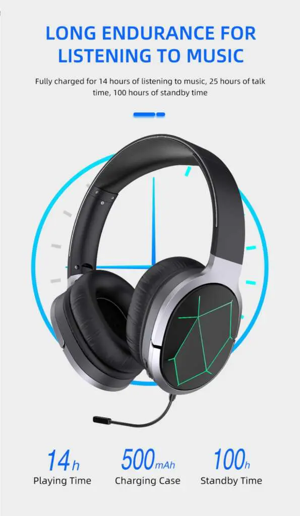 Azeada wireless gaming discount headphones