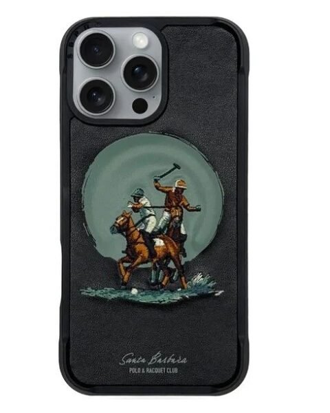 Santa Barbara Polo Club iPhone 16 Pro Max Aubrey Magsafe - Black