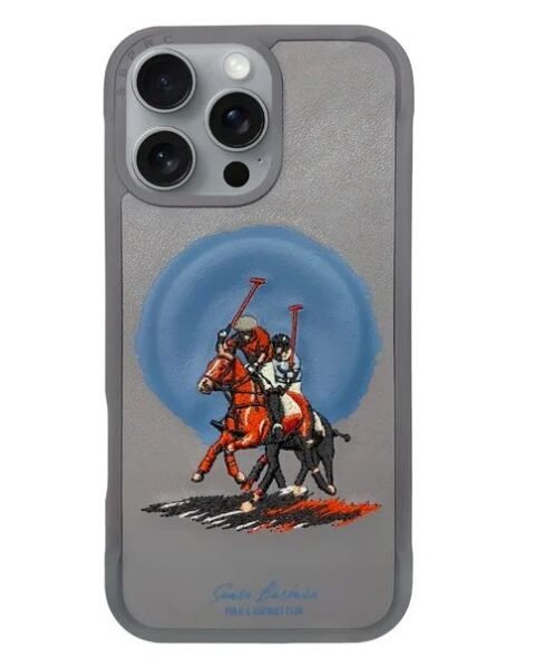 Santa Barbara Polo Club iPhone 16 Pro Max Aubrey Magsafe - Titan Gray