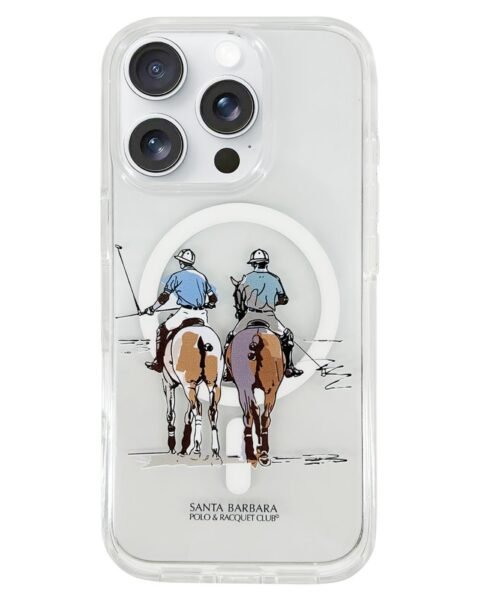 Santa Barbara Polo Club iPhone 16 Pro Max Willie Transparent Magsafe - Morandi