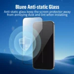 Blueo Anti Static HD 2.5 D Tempered Glass for iPhone 16 Pro Max - Image 2
