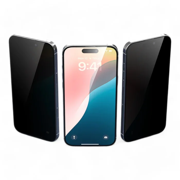 DEVIA iPhone16 Pro Max Full Screen Privacy Twice Tempered Glass - Image 2