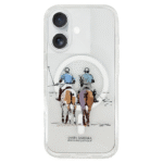 Santa Barbara Polo Racquet Club iPhone 16 Willie Transparent Magsafe Cover - Morandi