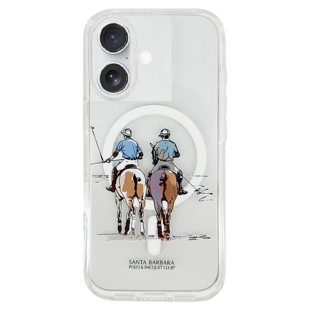 16.png Santa Barbara Polo Racquet Club iPhone 16 Willie Transparent Magsafe Cover - Morandi - Image 1
