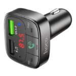 HOCO FM Transmitter E59 Promise QC3.0 Car BT FM Transmitter Black - Image 2