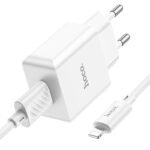 HOCO C106A HOME CHARGER 10.5W 1 USB + LIGHTNING CABLE - Image 2