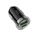 Car charger Hoco Z44 Leading PD20W+QC3.0 Black - Image 2