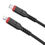 Hoco X59 Victory Lightning to Type-C PD Data Charging Cable 1M - Black