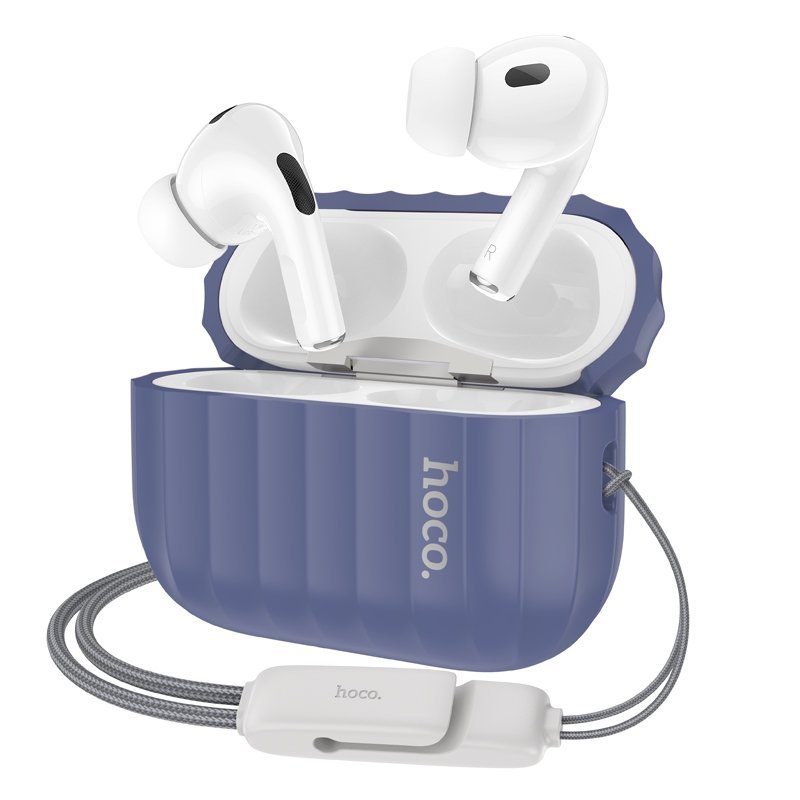4-7-1.jpg HOCO WB23 Harmonious Case for Airpods Pro 2, Blue - Image 1