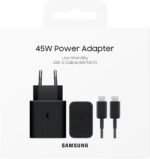 Samsung Charger Home 45W PD Power Adapter with 1.8M Cable Type-C To Type-C - Black EU - Image 6