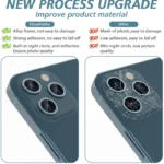 “ZKLC Phantom Blue camera lens protector for iPhone 12 Pro Max