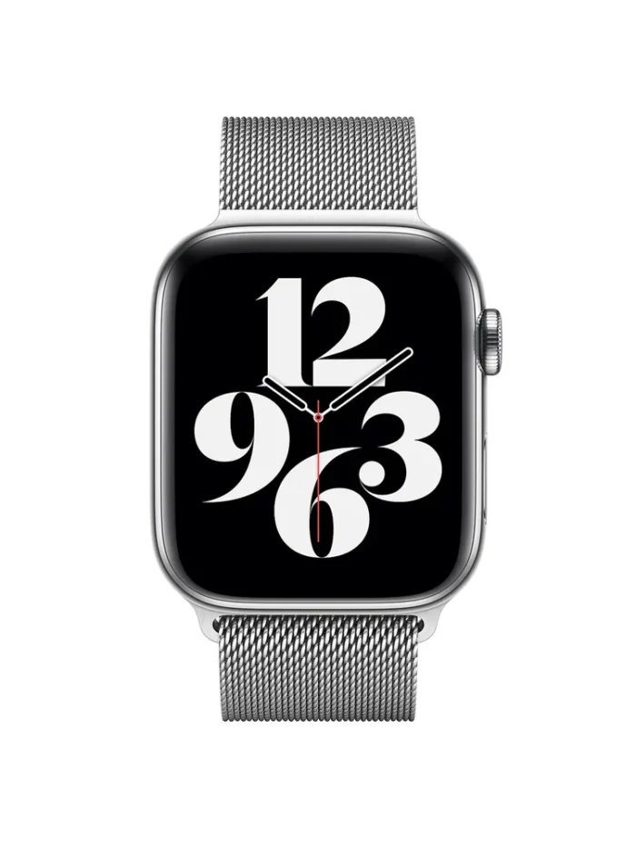 WIWU Minalo Stainless Steel For iWatch Band 42-44MM Silver - Image 3