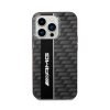 “AMG Transparent Double Layer Case with Carbon Pattern II for iPhone 14 Pro Max – Black”