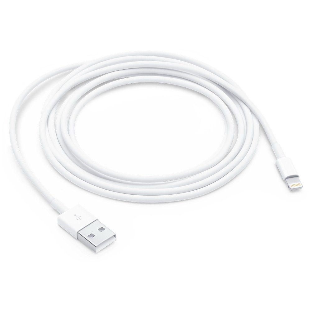 Apple-Lightning-to-USB-Cable-2m-1.jpg Apple Lightning to USB Cable (2m) - Image 1