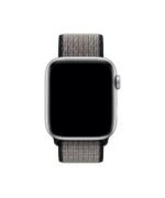 Apple Watch Band Woven Nylon Loop  42/44/45mm Gray - Image 3