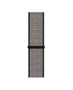 Apple Watch Band Woven Nylon Loop  42/44/45mm Gray - Image 2