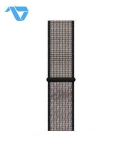 Apple Watch Band Woven Nylon Loop 42/44/45mm Gray - الصورة 2