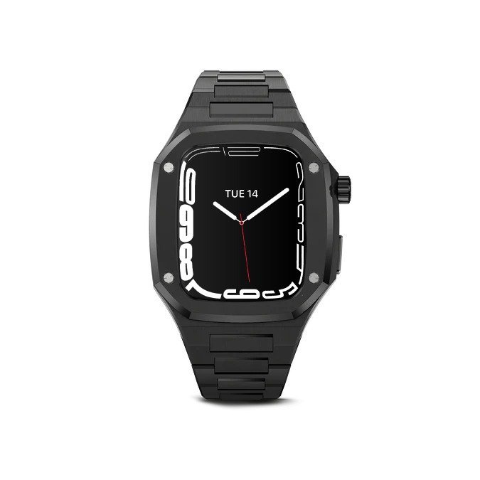 Apple-Watch-Case-Royal-Edition-Black-45mm-1.jpg Apple Watch Case - Royal Edition 45mm - Black - Image 1