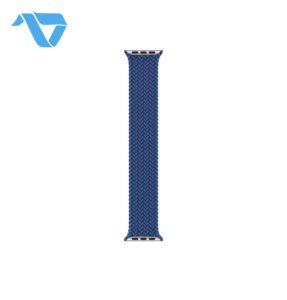 Apple Watch New Solo Loop Braided Recycled Yarn Atlantic Blue 42/44/45 mm - Image 3