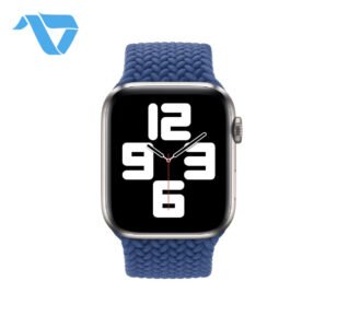 Apple Watch New Solo Loop Braided Recycled Yarn Atlantic Blue 42/44/45 mm - Image 2