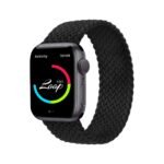 Apple Watch New Solo Loop Braided Recycled Yarn Black  42/44/45 mm