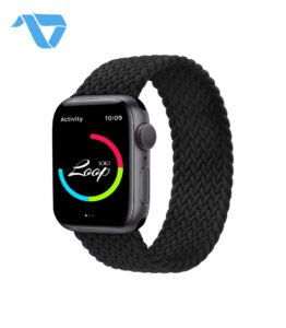 Apple Watch New Solo Loop Braided Recycled Yarn Black 42/44/45 mm