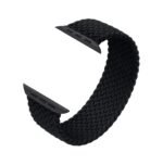 Apple Watch New Solo Loop Braided Recycled Yarn Black  42/44/45 mm - Image 3