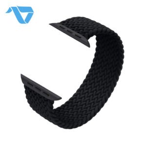 Apple Watch New Solo Loop Braided Recycled Yarn Black 42/44/45 mm - Image 3