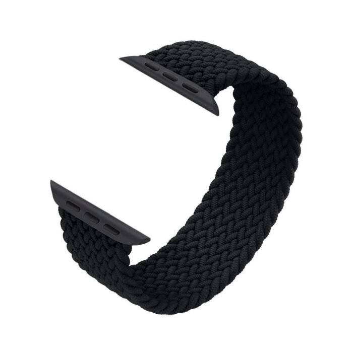 Apple-Watch-New-Solo-Loop-Braided-Recycled-Yarn-Black-4442-mm-2.jpg Apple Watch New Solo Loop Braided Recycled Yarn Black  42/44/45 mm - Image 3