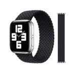 Apple Watch New Solo Loop Braided Recycled Yarn Black  42/44/45 mm - Image 4