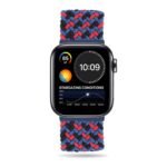 Apple Watch New Solo Loop Braided Recycled Yarn Red Camouflage Medium Size 42/44/45 mm
