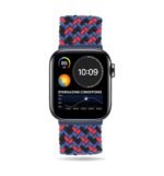 Apple Watch New Solo Loop Braided Recycled Yarn Red Camouflage Small Size  42/44/45 mm