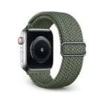 Apple Watch Solo Loop Braided With Buckles 42/44/45 MM - Green - Image 5