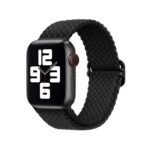 Apple Watch Solo Loop Braided With Buckles 42/44/45 MM - Black - Image 2