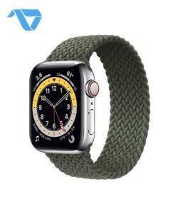 Apple Watch New Solo Loop Braided Recycled Yarn Green Small Size 42/44/45 mm
