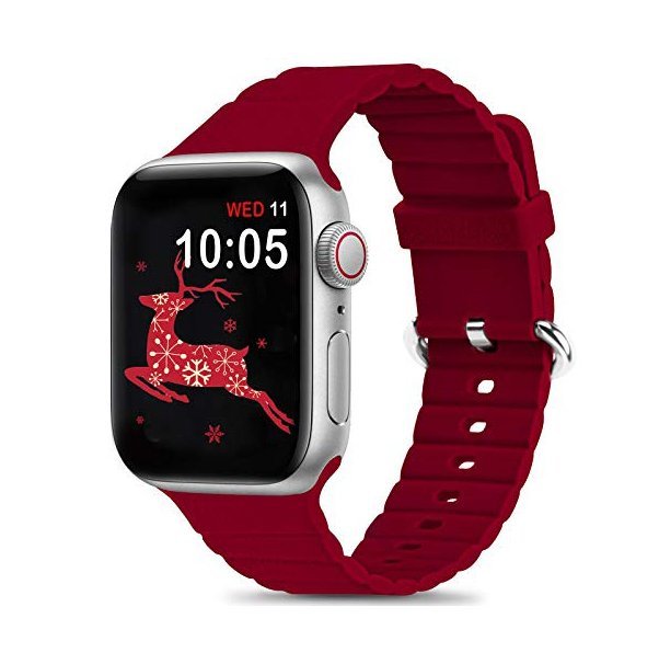 Apple-Watch-New-Wavy-Design-4442-mm-Red-1.jpg Apple Watch New Wavy Design 42/44/45 mm Red - Image 1