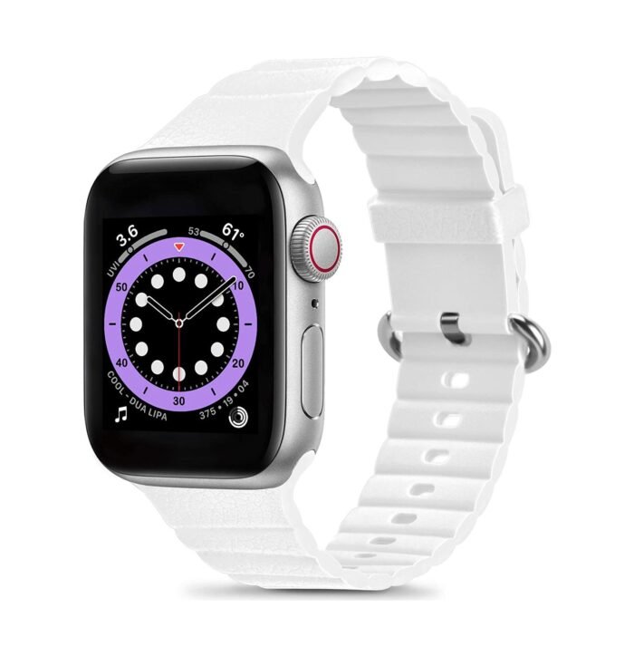 Apple-Watch-New-Wavy-Design-4442-mmwhite-1.jpg Apple Watch New Wavy Design 42/44/45 mm White - Image 1