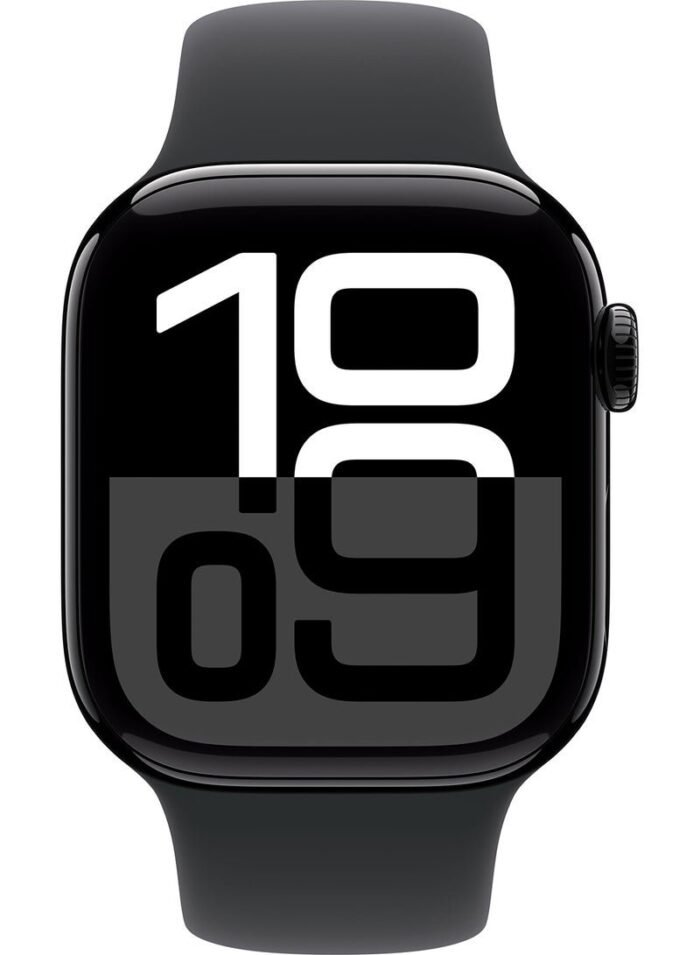 Apple-Watch-Series-10-GPS-46mm-Jet-Black-Aluminium-Case-With-Black-Sport-Band-2.jpg Apple Watch Series 10 GPS 46mm Jet Black Aluminium Case With Black Sport Band - Image 2