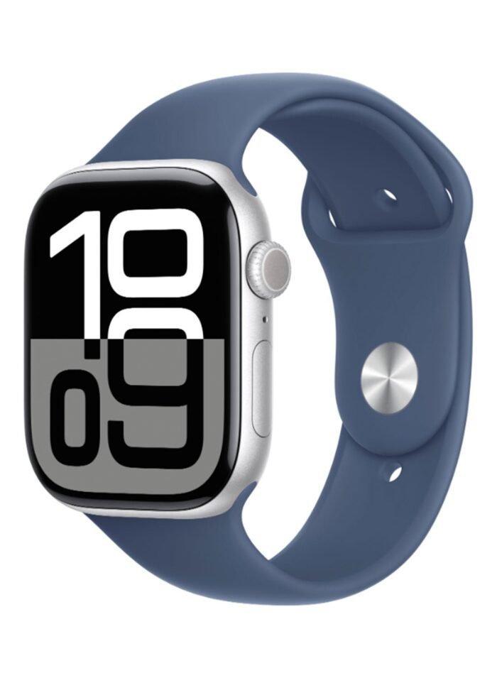 Apple-Watch-Series-10-GPS-46mm-Sliver-Aluminium-Case-With-Blue-Sport-Band-1.jpg Apple Watch Series 10 GPS 46mm Sliver Aluminium Case - Image 4