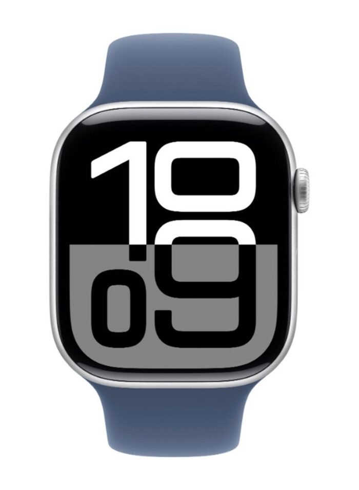 Apple-Watch-Series-10-GPS-46mm-Sliver-Aluminium-Case-With-Blue-Sport-Band-2.jpg Apple Watch Series 10 GPS 46mm Sliver Aluminium Case - Image 2