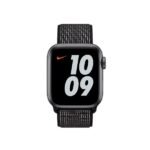 Apple Woven Nylon Loop  42/44/45mm Black Nike - Image 2