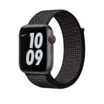 Apple Woven Nylon Loop  42/44/45mm Black Nike