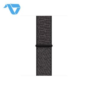 Apple Woven Nylon Loop 42/44/45mm Black Nike - الصورة 3