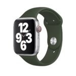 New Silicone Sport Band for Apple Watch 42/44/45mm - Army Green