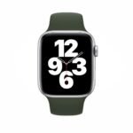 New Silicone Sport Band for Apple Watch 42/44/45mm - Army Green - Image 2