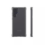 Crystal Clear Hard PC Back Cover Soft TPU Bumper For Samsung Galaxy S22 Ultra - Image 2