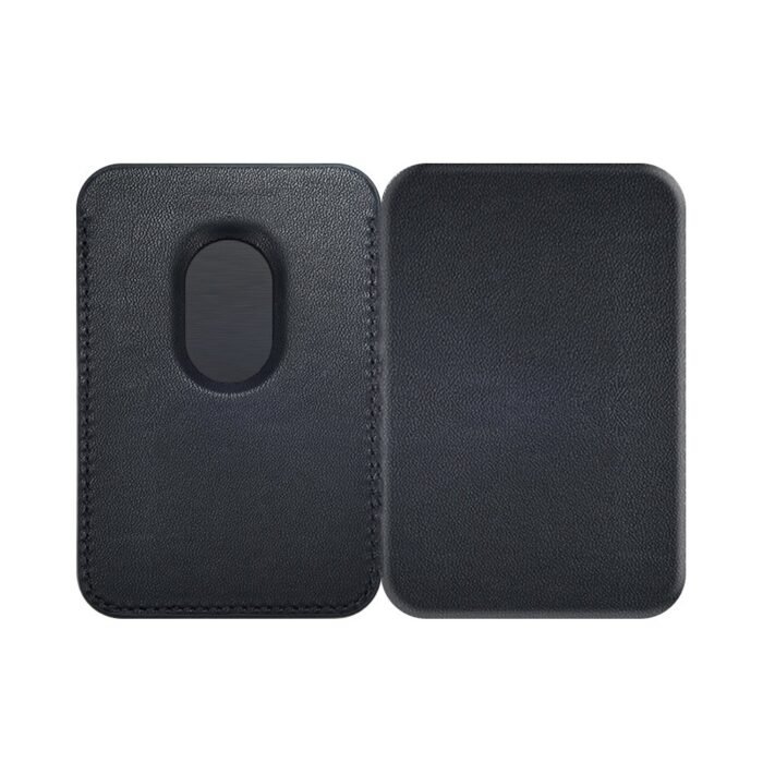 WK Design Magnetic Card Wallet Case for iPhone (MagSafe Compatible) Black - Image 2